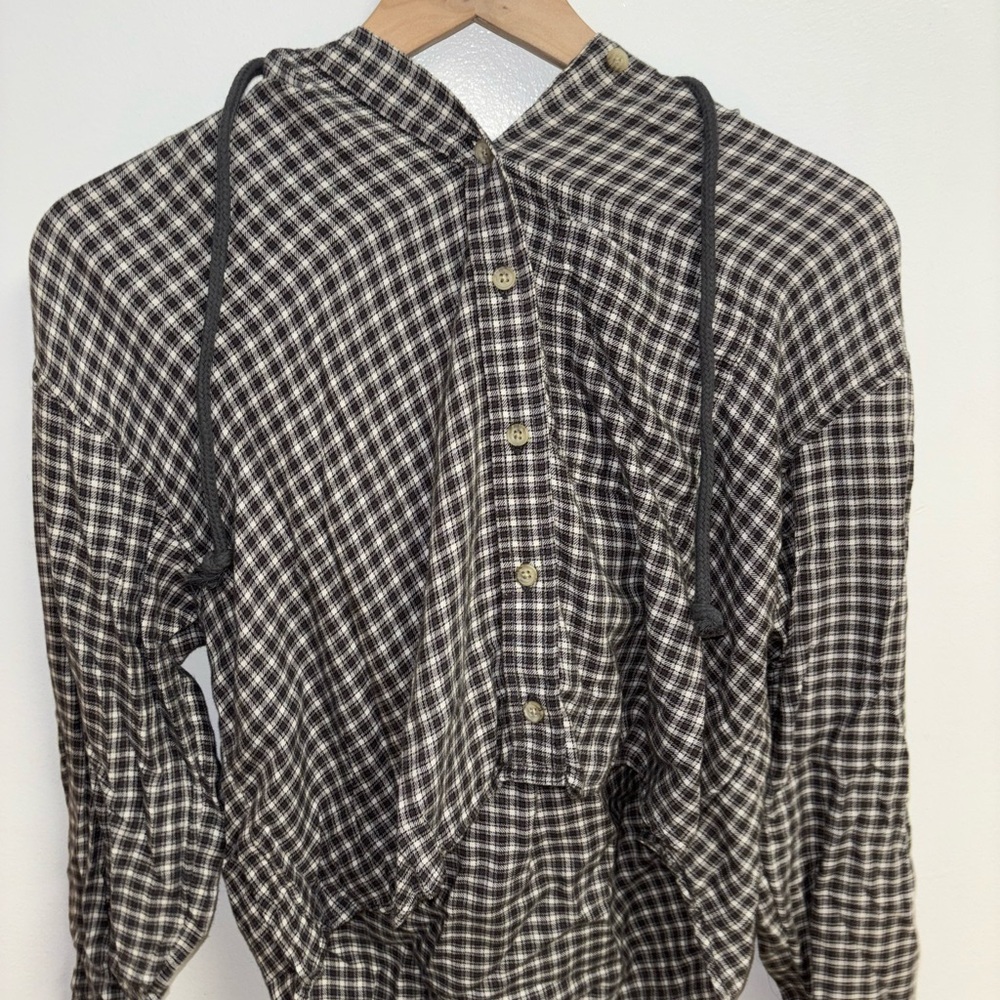American Eagle Flannel Sweatshirt